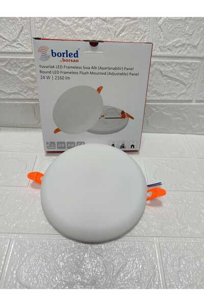 Borsan ekim aydınlatma 24 w ayarlanabilir yuvarlak sıva altı led panel GÜNIŞIĞI