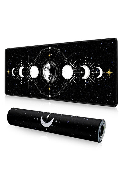 Sumkyle Large Gaming Mouse Pad, Extended Desk Mousepad with Stitched Edges, N...