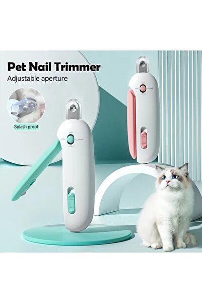 Choice مقص أظافر احترافي للحيوانات الأليفة، أزرق فاتح، مناسب للقطط والكلاب، آ...