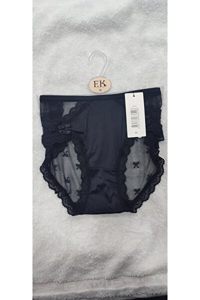 SS HOME CONCEPT Black Lace Detailed Soft Panties