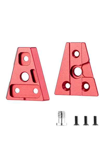 Choice حامل ثلاثي معدني أحمر اللون من نوع FOMITO V-Mount V-Lock ذكر سريع الفك...