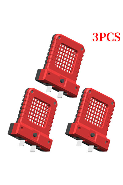APWIKOGER مصباح عمل LED أحمر، 3 قطع، ملحقات أدوات كهربائية، 1-5 قطع، مصباح بط...
