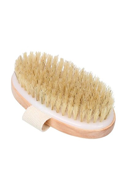 Choice Khaki Wet and Dry Body Brush Exfoliator with Soft Bristles Body Scrub ...
