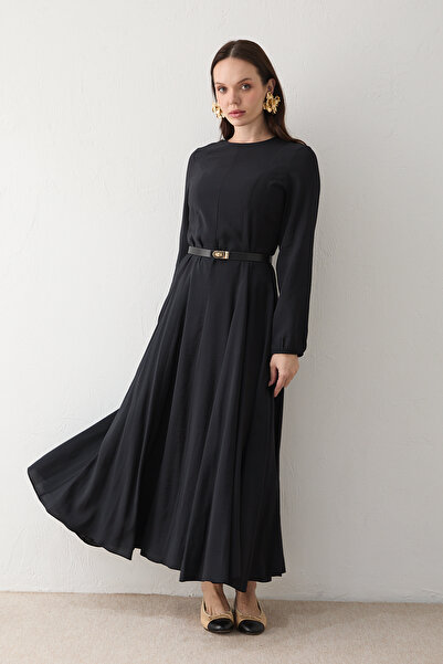 Melike Tatar Rochie modal cu curea 32-2609