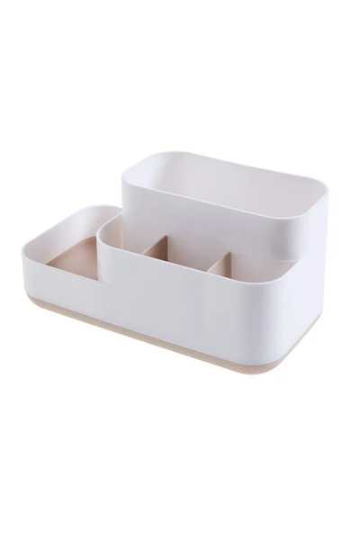 Choice 23x13x12cm Khaki G5237A Creative Makeup Organizer Box with Drawer for ...