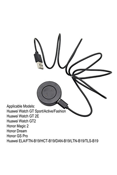 Choice Black With Cable-B Charger Base For Watch GT5 GT4 GT3, GT2 Pro, GT 2E ...