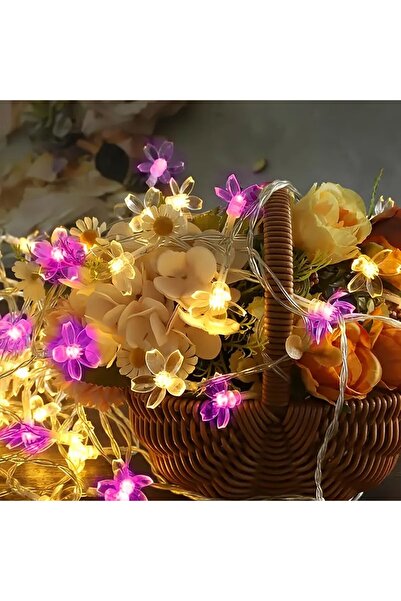 Choice 10M80LED Warm pink 1pc 10M 80LED Cherry Blossom Flower String Lights W...