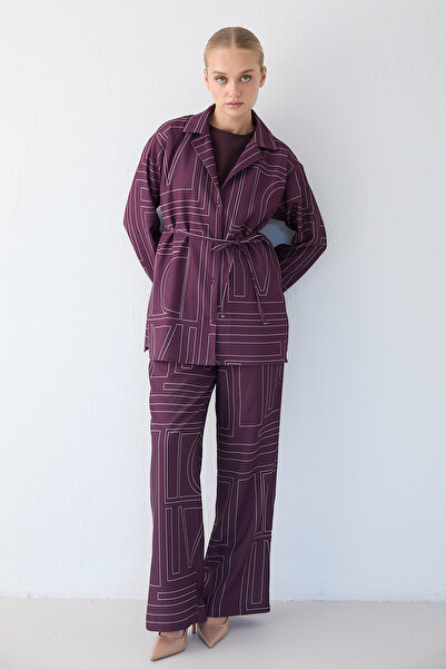 Melike Tatar Patterned Set 32-2626