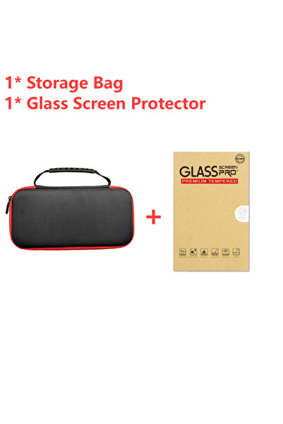 ALLOYSEED حقيبة تخزين مقاومة للصدمات لجهاز Anbernic RG556، حقيبة سفر واقية من...