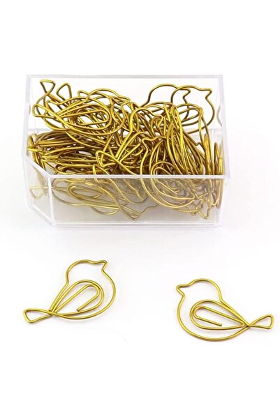 Arabest 30pcs Cute Bird Paper Clip and Binder, Suitable for Home, School, and...