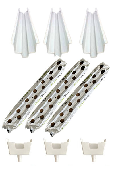 DNR TOPRAKSIZ TARIM ÇİLEK ÜRETİM SETİ 3 LÜ SET cocopeat seti