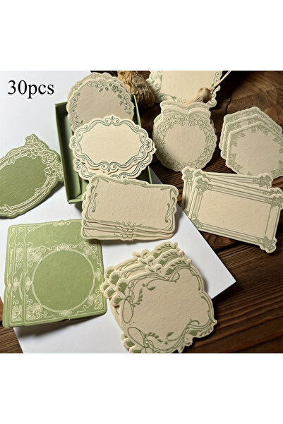 Choice 30 قطعة من أوراق الملاحظات اللاصقة الخضراء ذات الطابع الكلاسيكي، مصنوع...