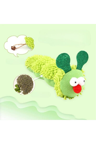 Choice لعبة قطة خضراء محشوة بالنعناع البري، لعبة مضغ تفاعلية مقاومة للعض، لعب...