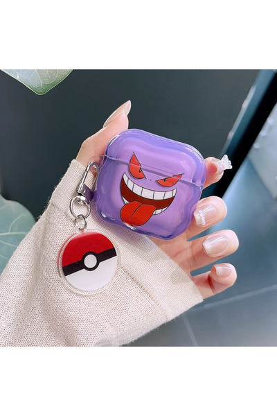 Choice For Airpods 4 A Pocket Monsters Japan Anime Pokémon Gengar Earphone Ca...