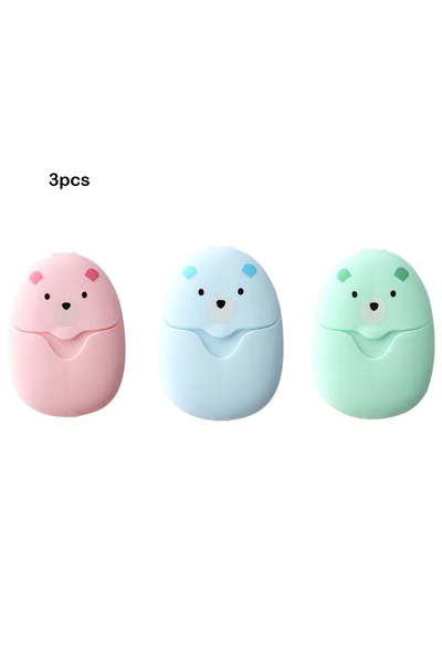 Choice 3pcs 50pcs/box Gentle Water-Soluble Paper Soap Sheets - Deep Cleansing...