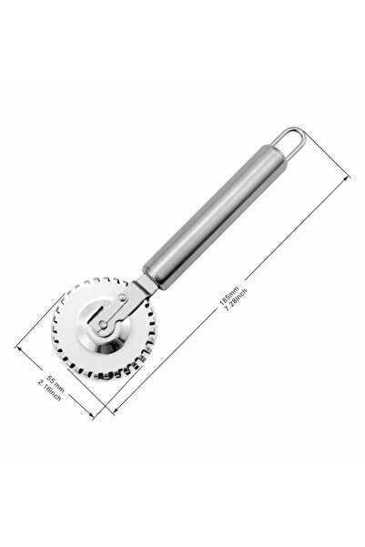 Choice سكين نقش واحد، وعجلة تقطيع تورتيليني من الفولاذ المقاوم للصدأ لتقطيع م...