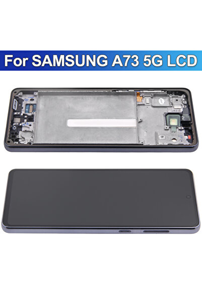 Choice Black With Frame For A73 5G A736B SM-A736B/DS 6.7\" AMOLED LCD Display...