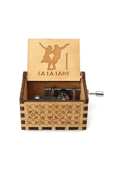 Jurassic Park 10 Spot Sale Wooden Hand Cranked Music Box Jurassic Can't Help ...