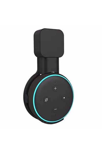 Choice1 حامل مكبر صوت أسود مثبت على الحائط لصندوق الصوت الداخلي Alexa Echo Do...