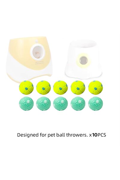 Choice ١٠ كرات، ١٠ كرات مطاطية لإطلاق التنس، مناسبة للكلاب الصغيرة والمتوسطة ...