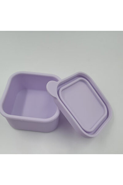 Choice 100ml purle New Soft Silicone Ice Cube Mold Leak-proof with Lid Sauce ...