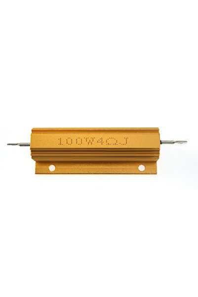 Choice14 100W-4R 2PCS RX24 Aluminum Power Resistor 100W 50W 25W 10W 0.1~1Kohm...