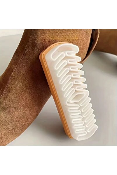 Choice Dark Khaki 1pc Suede Shoe Brush, Brush, Special Eraser For Shoes Clean...