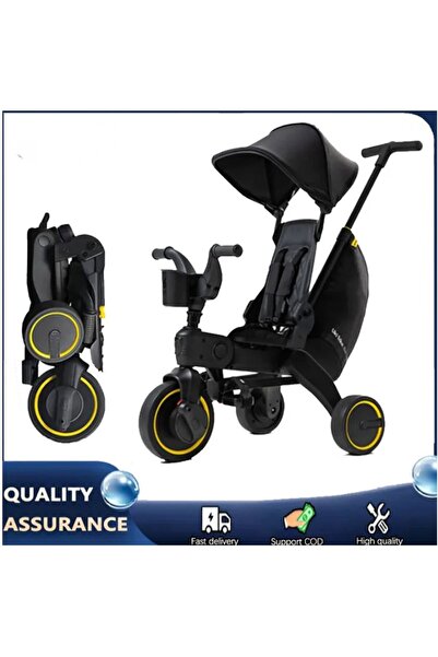 NO BRAND دراجة ثلاثية العجلات قابلة للطي للأطفال الصغار