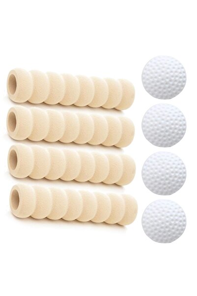 Choice light yellow 4PCS EVA Door Handle Protectors Anti-Collision Wall Prote...