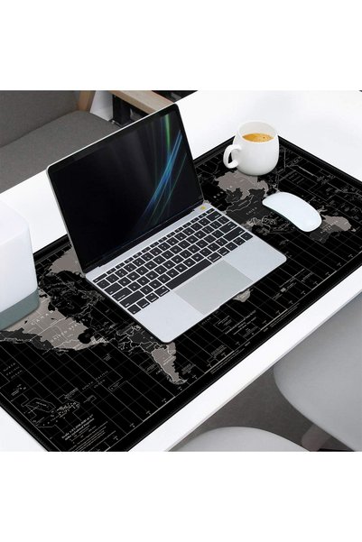 Sumkyle Large Gaming Mouse Pad, Extended Desk Mousepad with Stitched Edges, Non-Slip Rubber Base Mice Pad