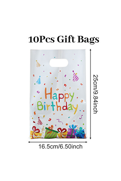 Choice 10pcs style 1 Gift Box Happy Birthday Gift Bag Happy Birthday Party De...