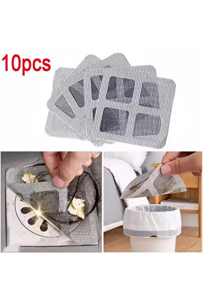 Choice1 ١٠ قطع من أغطية مصفاة تصريف المياه لمنع تراكم الشعر، مصفاة شعر للاستخ...