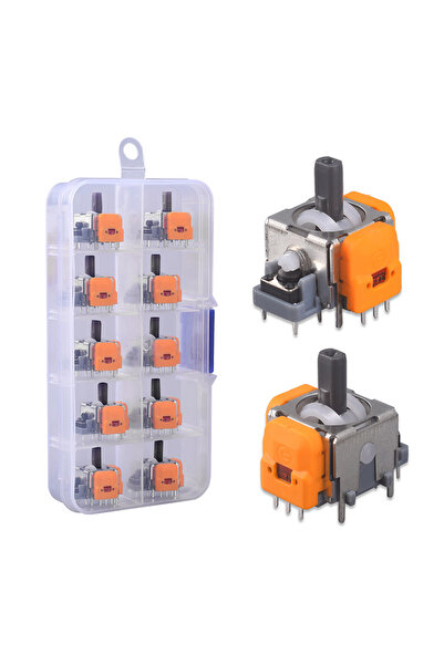 Choice 10PCS for PS5 10PCS/Set Hall Electromagnetic Joystick 3D Hall Effect J...