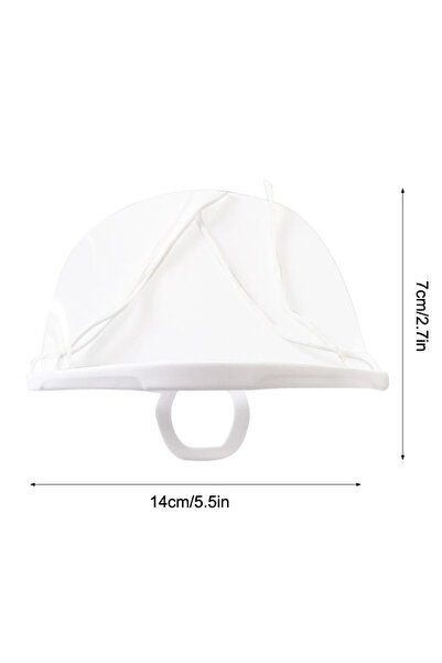 Choice قناع وجه بلاستيكي شفاف قابل لإعادة الاستخدام، مقاس واحد، 20 قطعة، مناس...