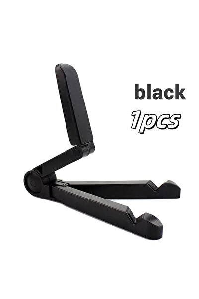 Choice 1pcs Black 1pcs Universal Tablet Holder Desktop Folding Phone Fixed Ta...