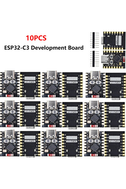Choice ١٠ قطع من لوحة تطوير ESP32-C3، لوحة تطوير ESP32 SuperMini، لوحة تطوير ...