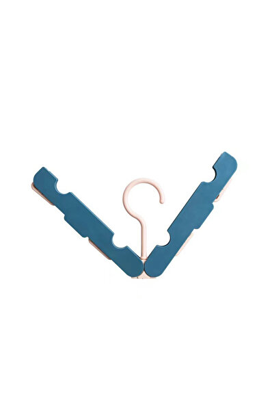 Choice Dark blue Travel Folding Hanger Portable Mini Hangers Drying Rack For ...