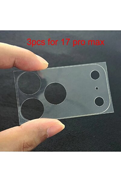 Choice 3 قطع من فيلم حماية العدسة المصنوع من الألياف لهاتف iPhone 17 Pro Max ...