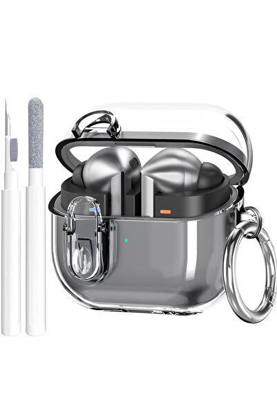 Choice For Buds 3 FE Clear with Pen for Buds 3 FE Case Cover with Cleaning ki...