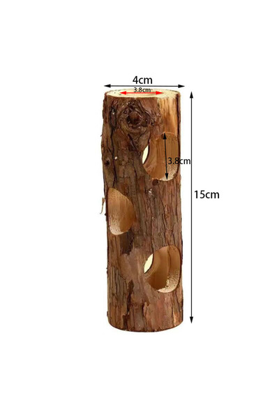 Choice لعبة مضغ وتنظيف طبيعية صغيرة للحيوانات الأليفة، مناسبة للهامستر والأرانب.