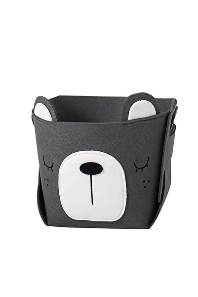 Choice 1 Cute Cartoon Animal DIY Storage Box Felt Fabric Foldable Storage Bas...