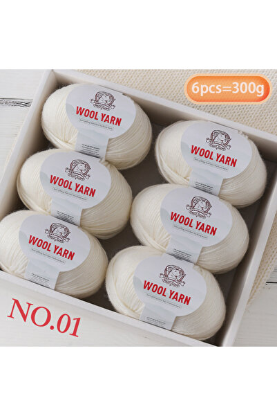 Choice 01 300g Medium-Fine Wool Yarn 212 Medium Thickness Alpaca Wool Yarn Ca...