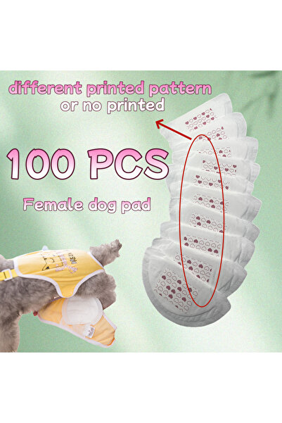 Choice1 مقاس واحد، 100 قطعة، 30/60/100 قطعة، فوط صحية للحيوانات الأليفة، حفاض...