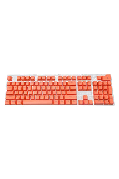Choice Orange 104pcs ABS Universal Mechanical Keyboard Keycaps Ergonomic Blan...