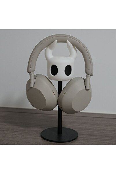 Choice حامل سماعة رأس Hollow Knight للألعاب باللونين الأسود والأبيض، حامل تخز...