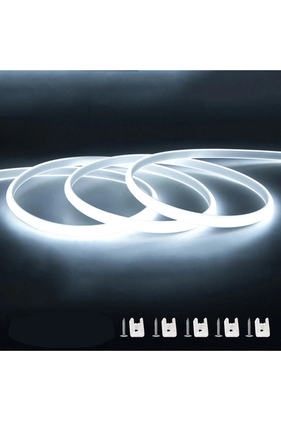 Choice 3M 220V EU Power Plug WHITE 110V 220V Cob LED Strip Light Super Bright...