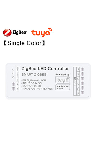 Choice صندوق تحكم في إضاءة شريط LED صغير أحادي اللون بتقنية Zigbee، يعمل بجهد...