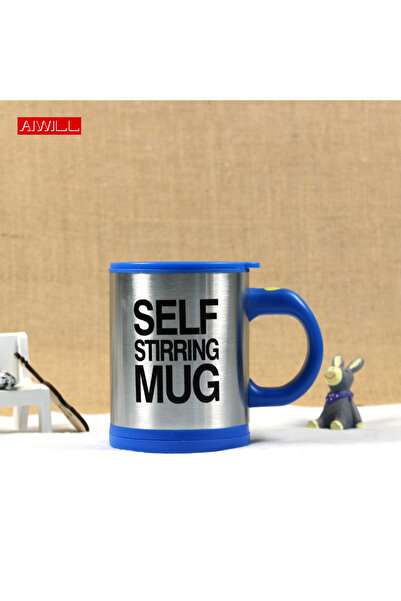 Choice كوب قهوة ليزي تازاس ذاتي التحريك، سعة 301-401 مل، لون أزرق داكن، متوفر...