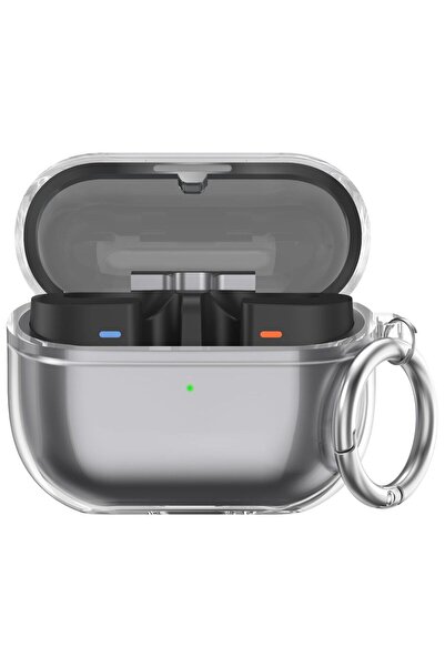 Choice غطاء حماية شفاف لسماعات Buds 3 FE مع طقم تنظيف، مصنوع من مادة TPU النا...