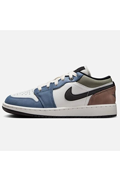 Nike Air Jordan 1 Low Leather Unisex Sneaker Hakiki Deri Günlük Spor Ayakkabı...